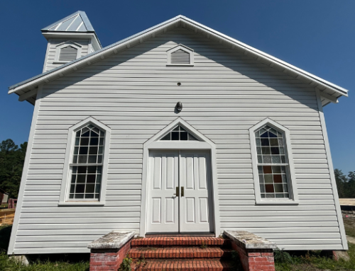 Reaves Chapel – Closer to Completion Every Day!